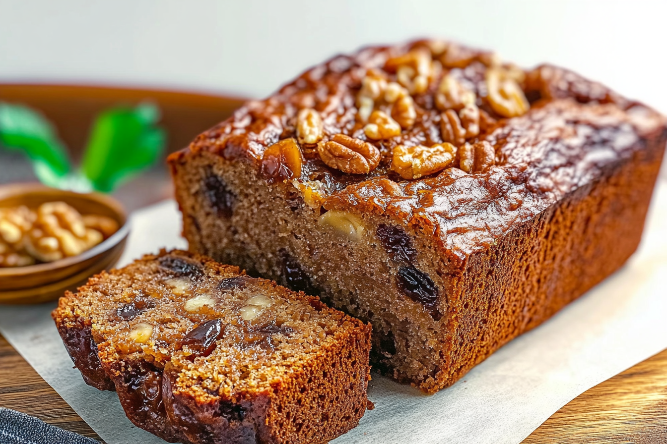 Walnut Date Loaf with Hokkaido
