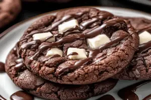 Chocolate Andes Mint Cookies