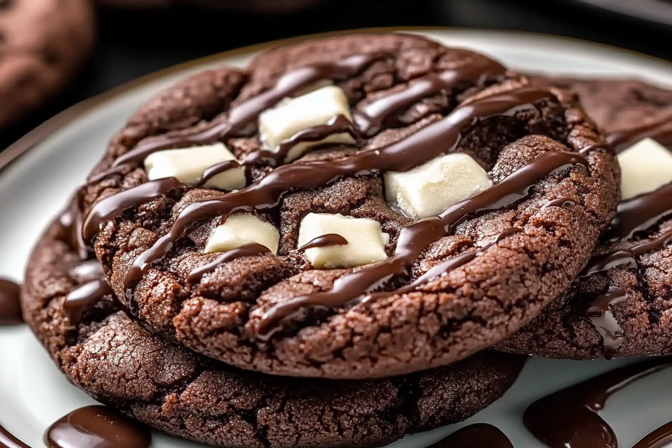 Chocolate Andes Mint Cookies