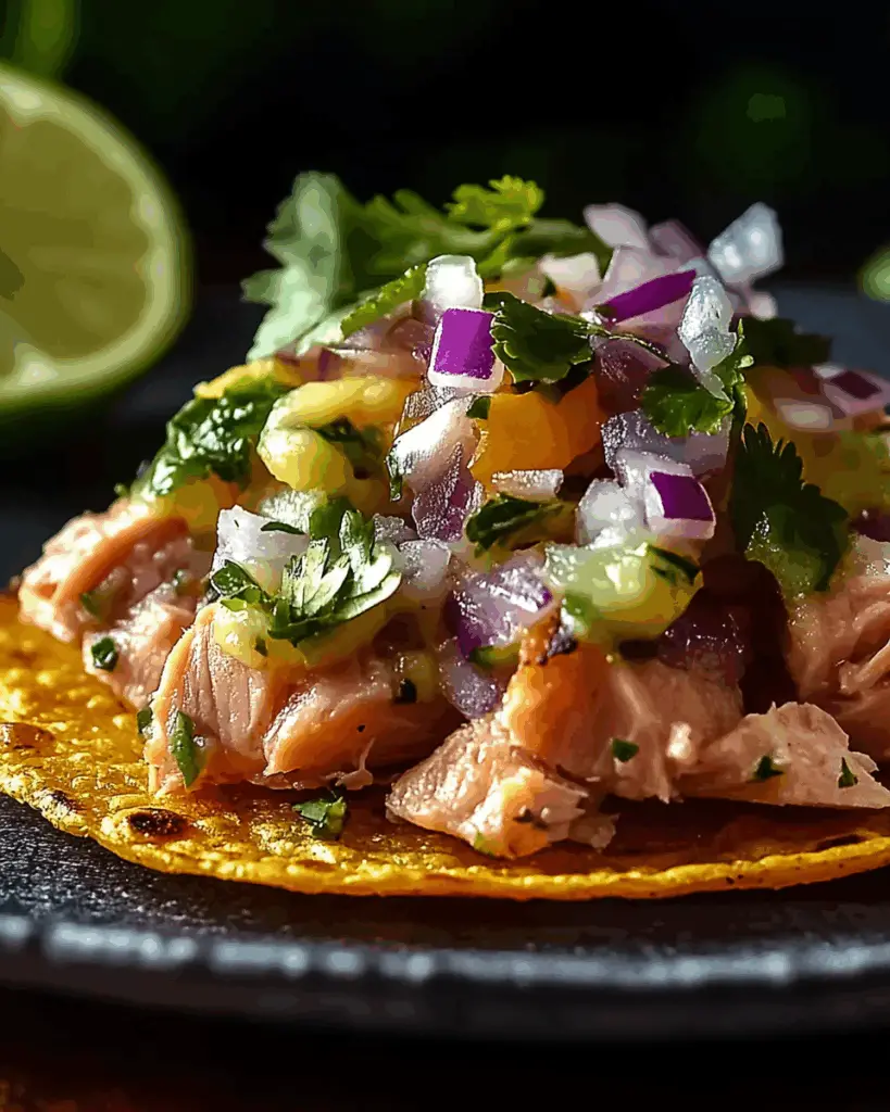 Tuna Tostadas 4 Tuna Tostadas