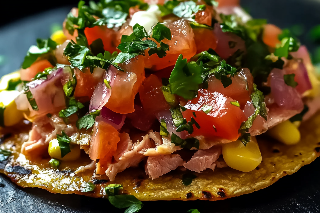 Tuna Tostadas
