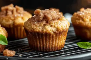 The Softest Snickerdoodle Muffins