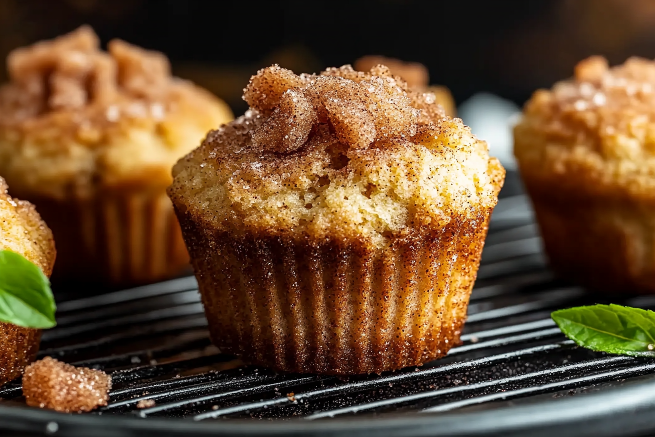 The Softest Snickerdoodle Muffins