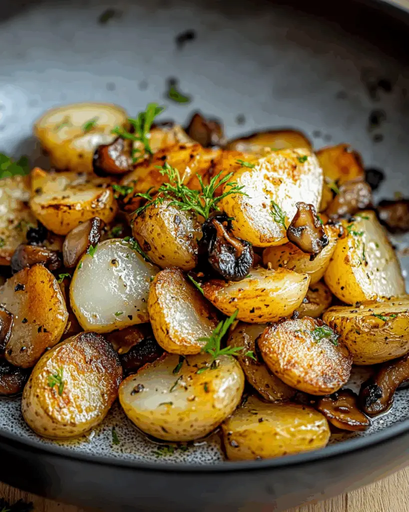 Pan-Fried Potatoes with Chanterelles 4 Pan-Fried Potatoes with Chanterelles