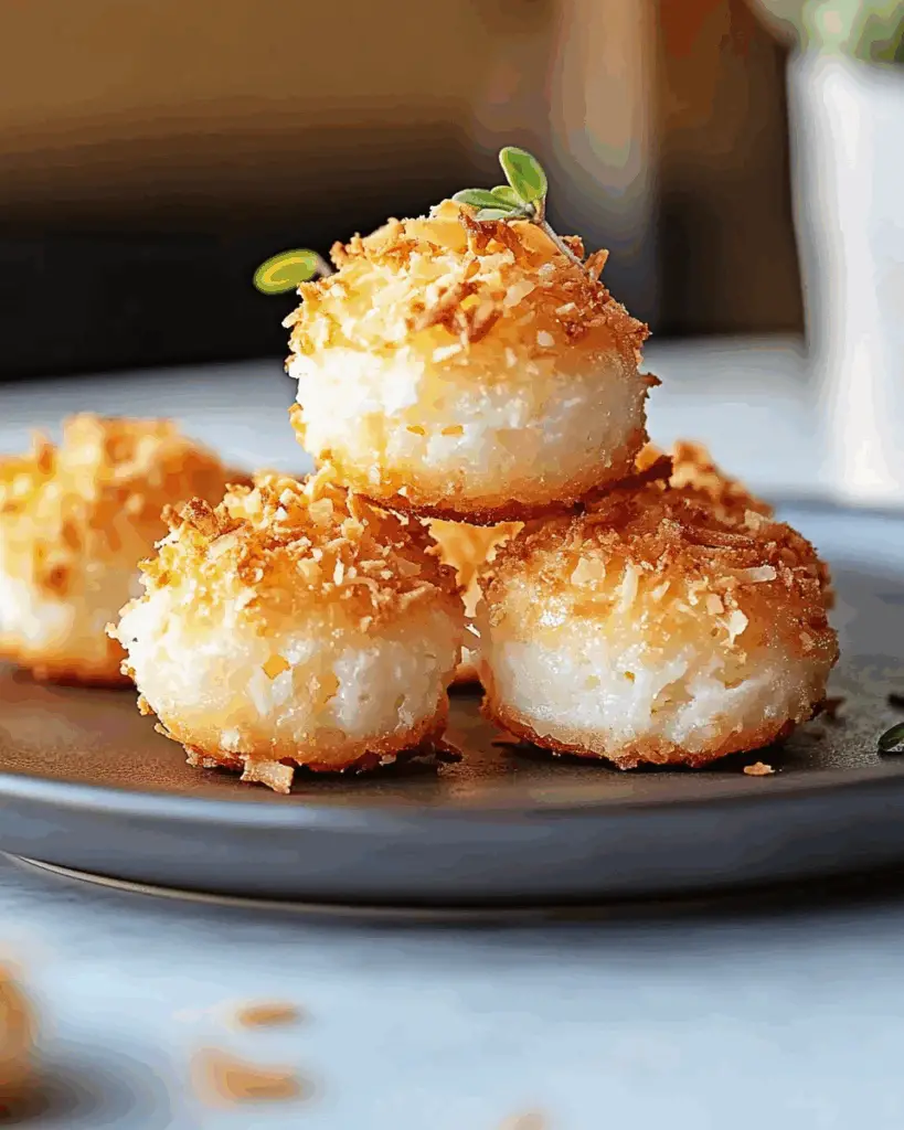 Coconut Macaroons 4 Coconut Macaroons