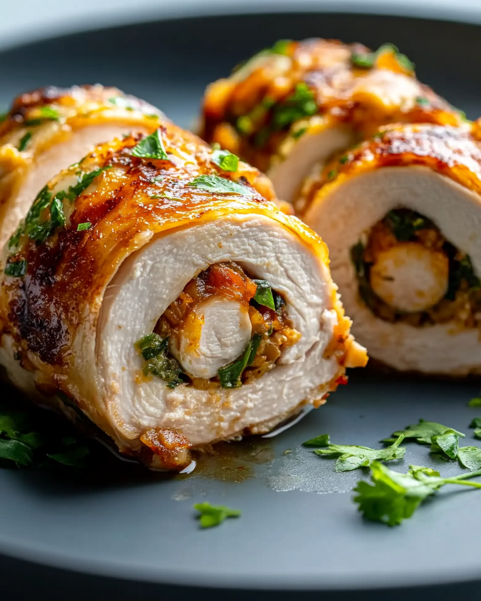 Chicken Roulade - CookingFlash