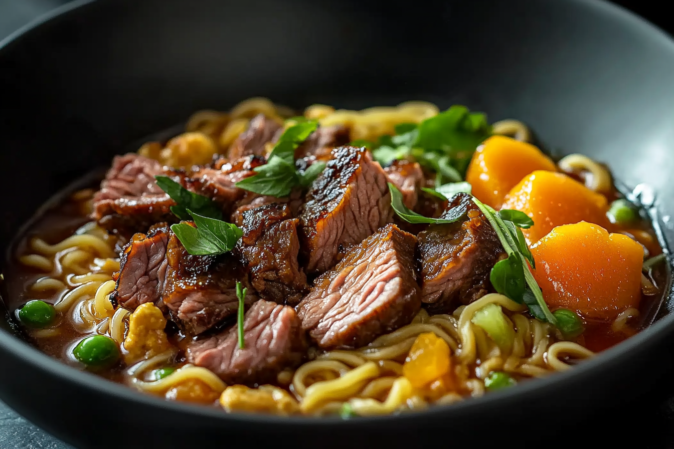 Beef Ramen Noodles