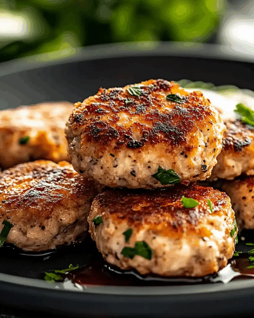 Chicken Rissoles 4 Chicken Rissoles