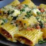 Ricotta & Parsley Paccheri 5 Ricotta & Parsley Paccheri