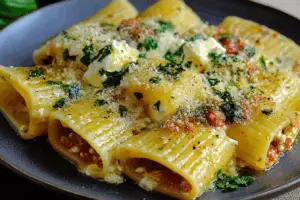 Ricotta & Parsley Paccheri