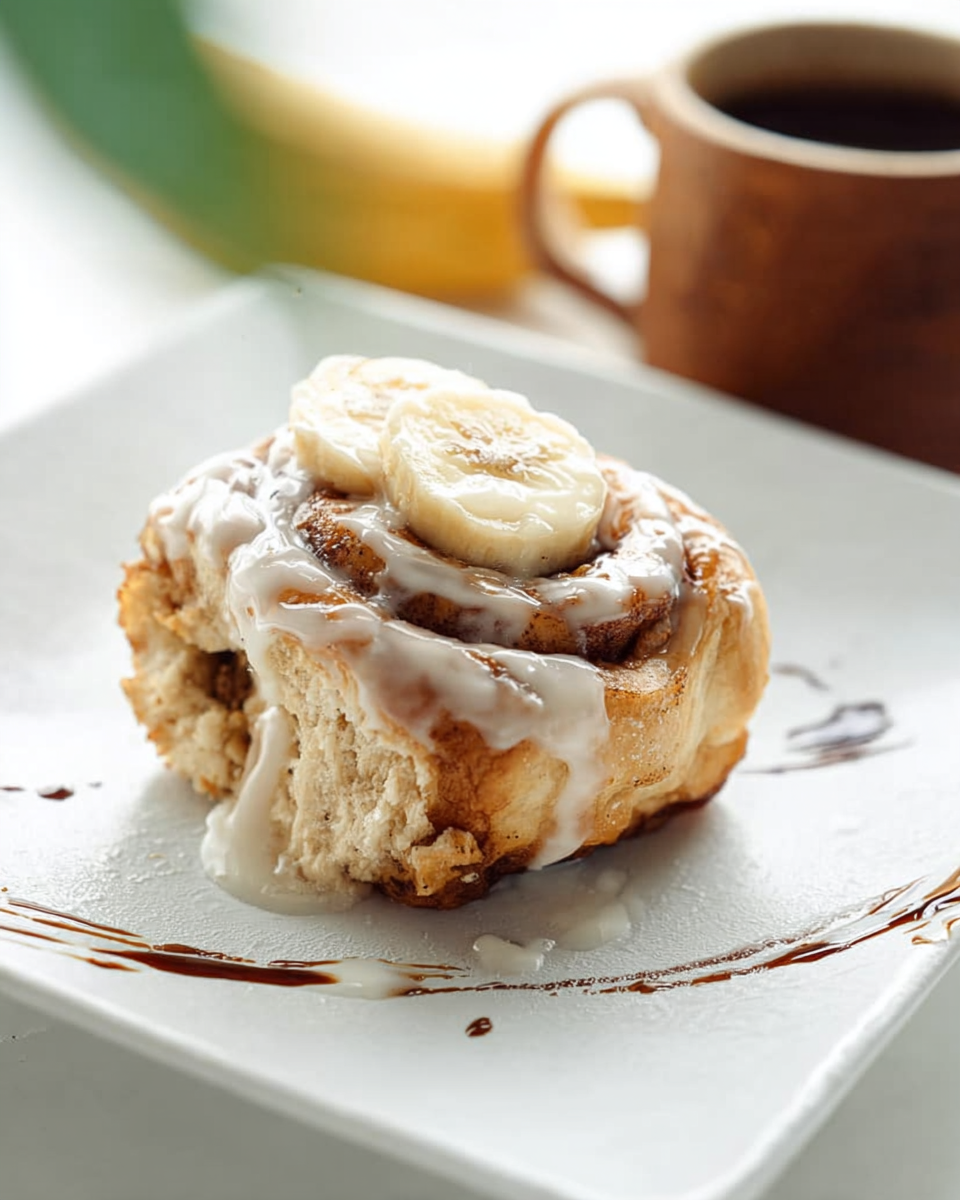 Banana Bread Cinnamon Rolls