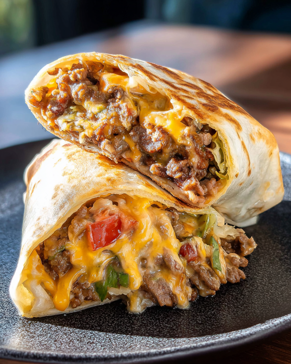 Cheeseburger Burrito Animal Style