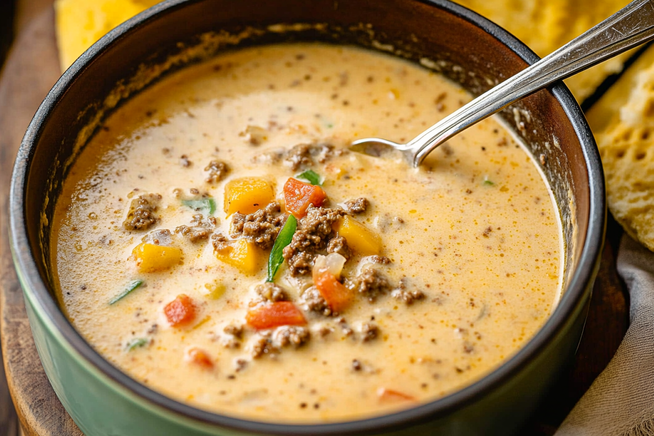 Cheeseburger Soup
