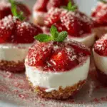 Cheesecake Deviled Strawberries Delight 5 Cheesecake deviled strawberries