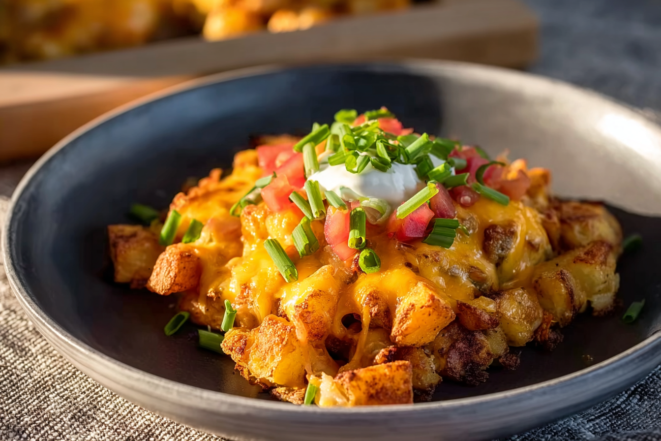 Cheesy Taco Potatoes