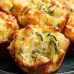 Savory Chicken Cheese and Zucchini Muffins Recipe 5 Chicken Cheese & Zucchini Muffins