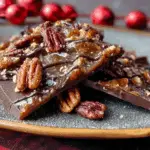 Decadent Chocolate Toffee Pecan Brittle Treat 5 Chocolate Toffee Pecan Brittle