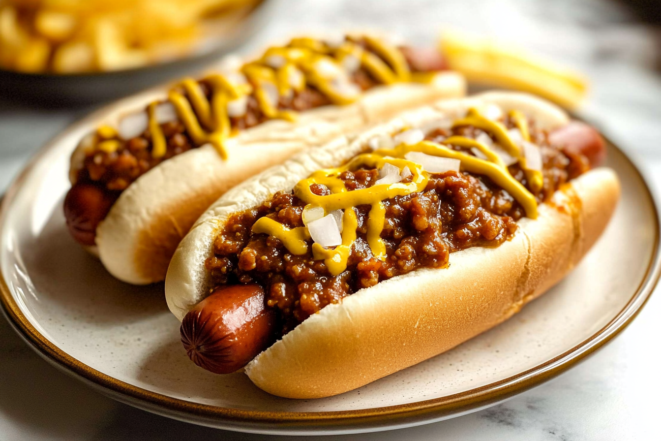 Coney Island Chili Dogs