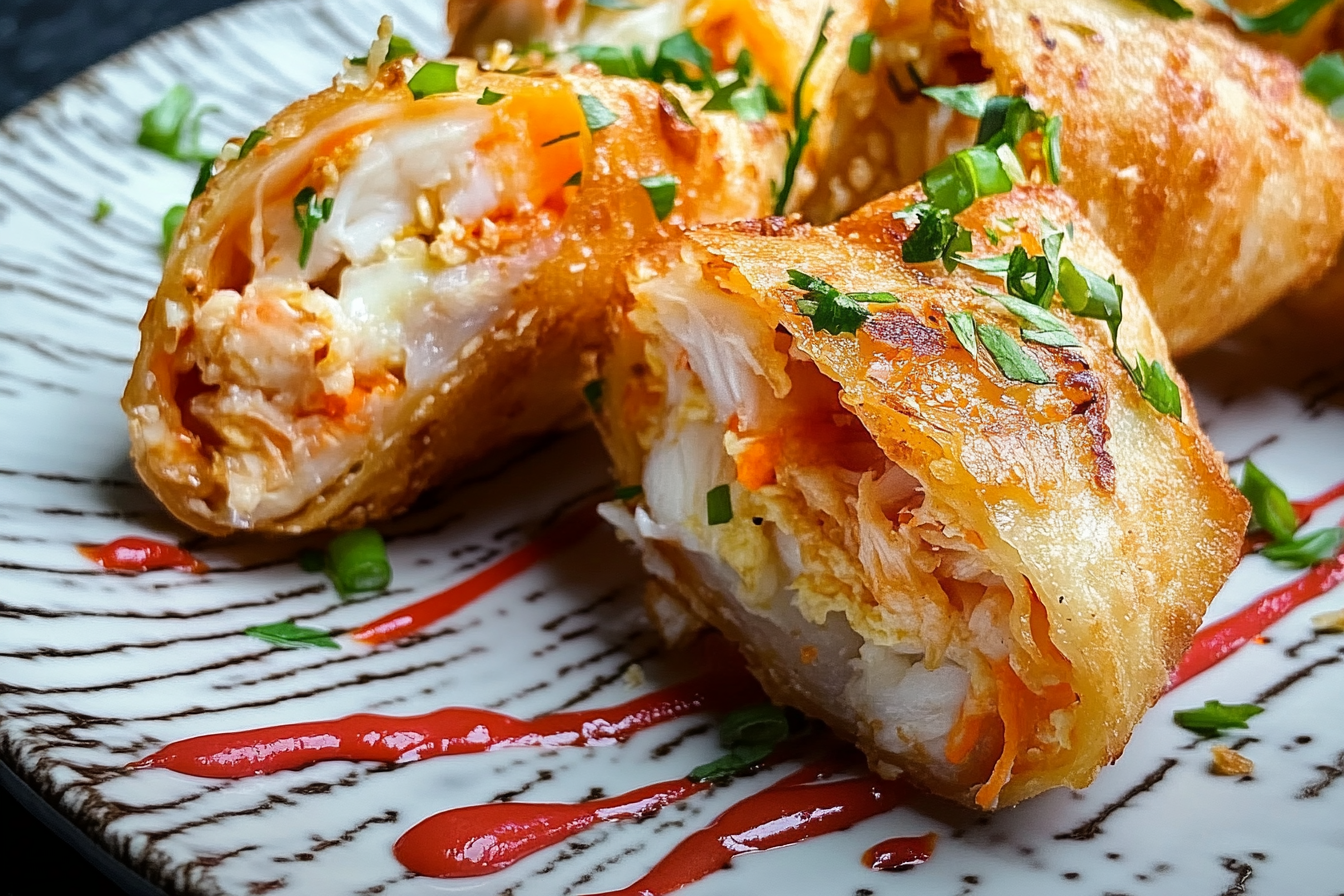 Crab Egg rolls