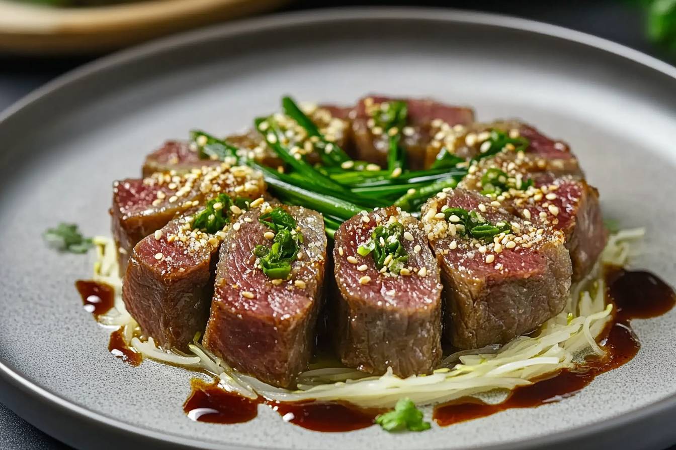 Enoki Beef Rolls