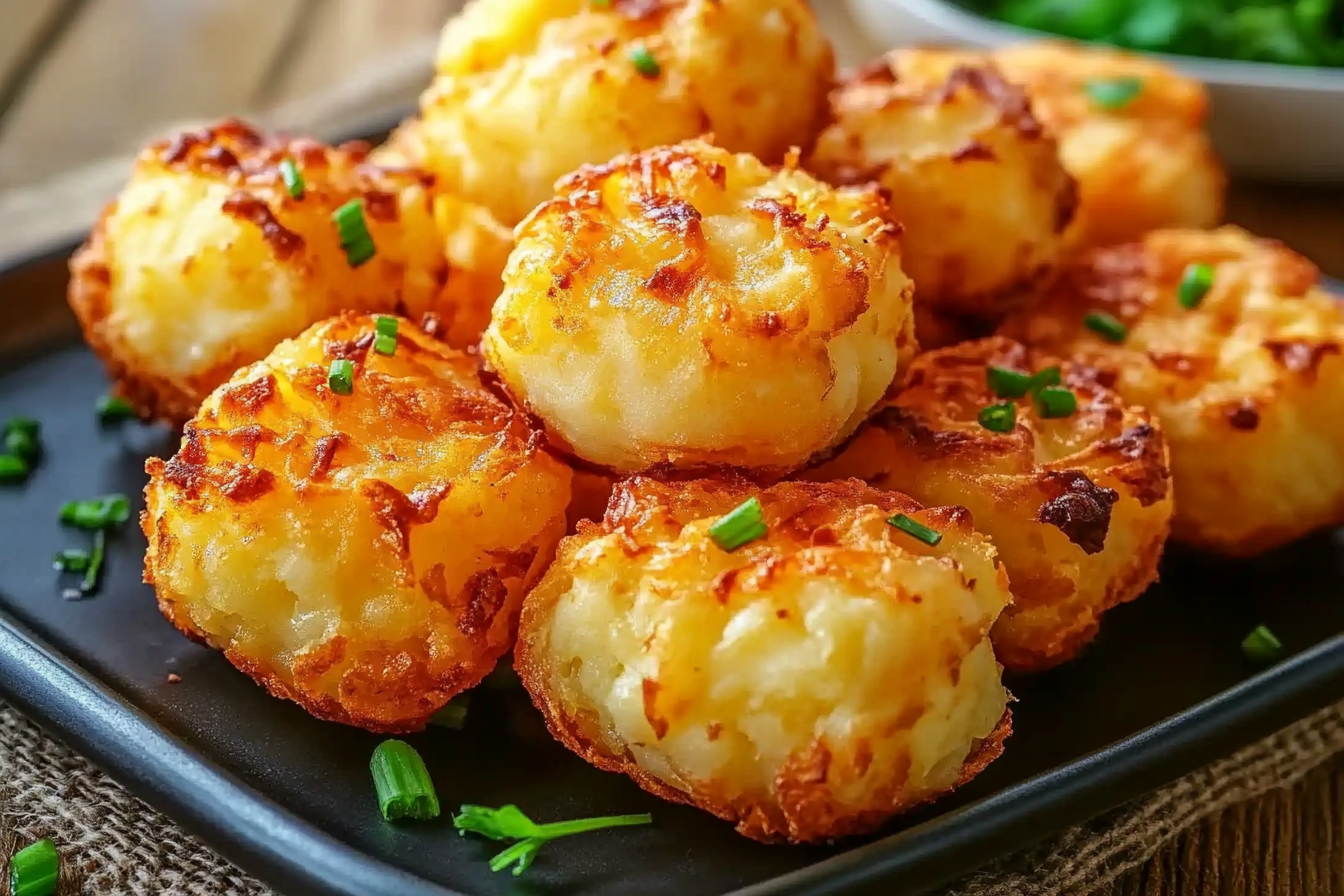Leftover Mashed Potato Cheese Puffs