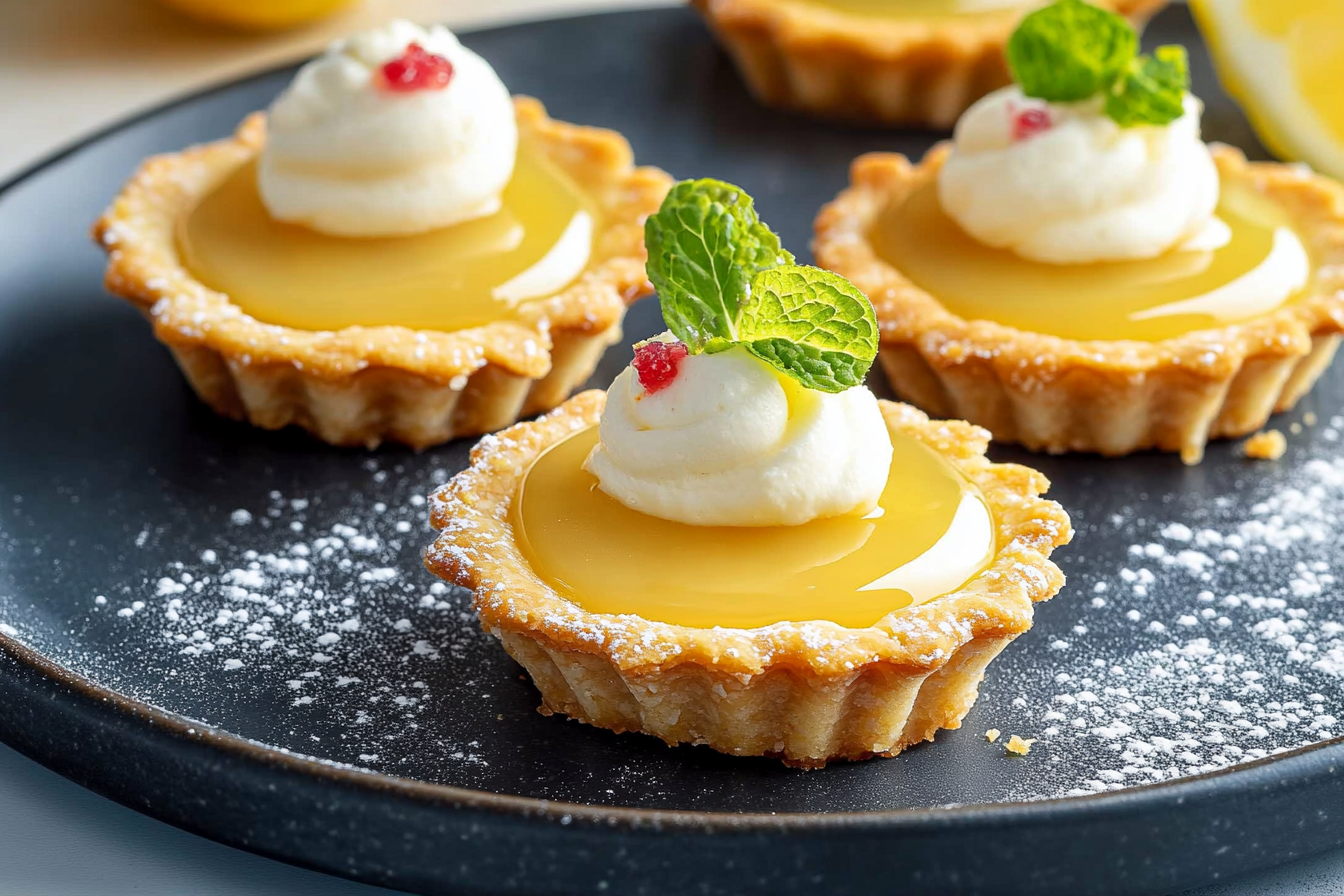 Lemon Curd Tartlets