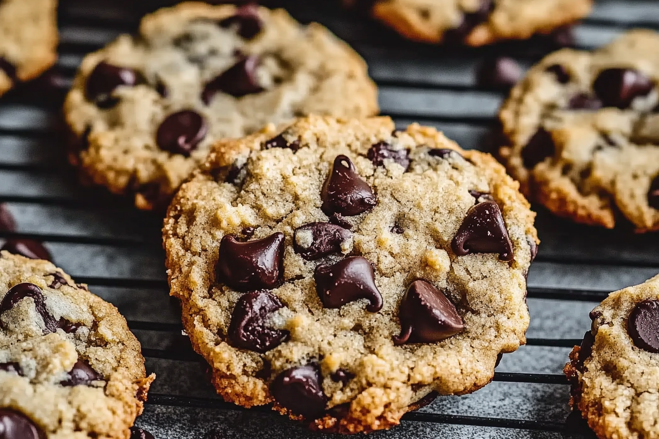 Nut-Free Vegan Tahini Chocolate Chip Cookies