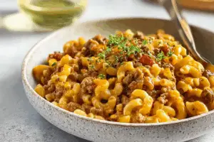 One-Pot Cheeseburger Macaroni