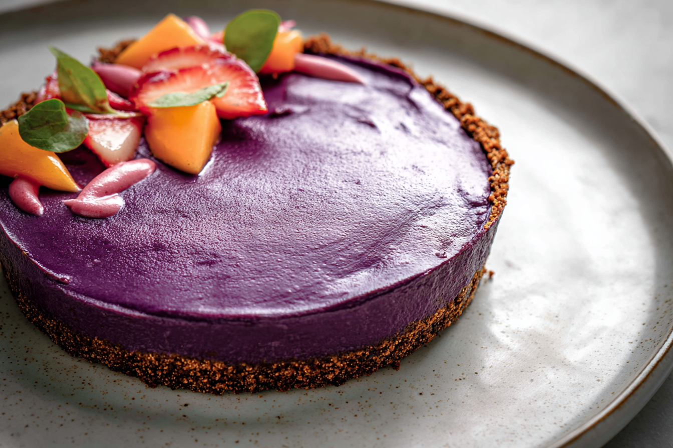 Purple Sweet Potato Pie