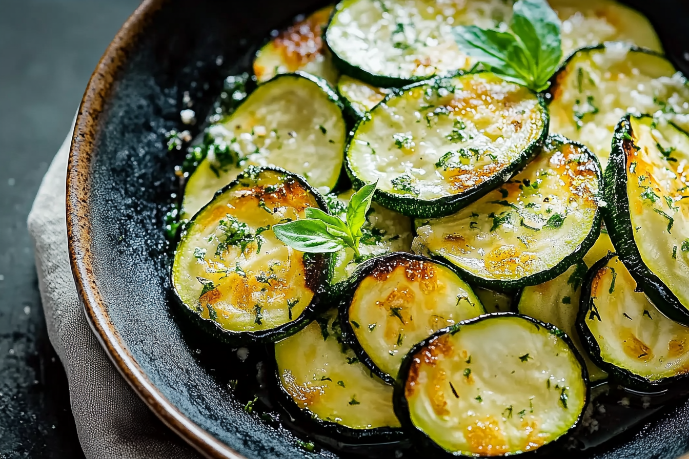 Roasted Zucchini Recipe