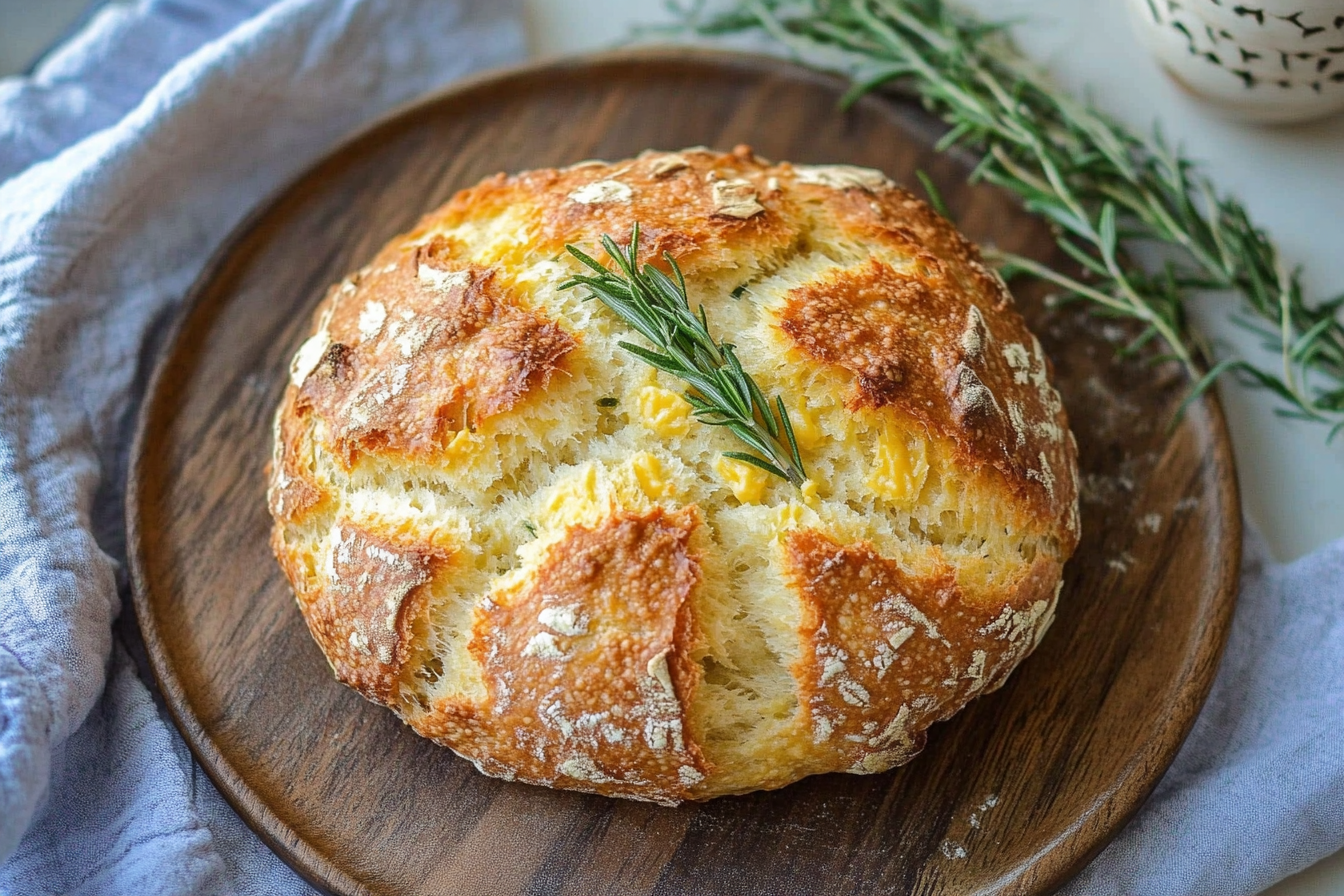 Rosemary Cheddar Irish Soda Bread