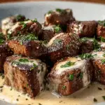 Savory Garlic Butter Steak Bites with Rich Parmesan Sauce 5 Savory Garlic Butter Steak Bites with Rich Parmesan Sauce