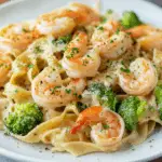 Creamy Shrimp Alfredo Fettuccine & Broccoli Bliss 5 Shrimp Alfredo Fettuccine & Broccoli