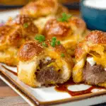 Steak & Cheese Stuffed Pretzel Bites 5 Steak & Cheese Stuffed Pretzel Bites