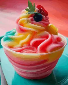 Tropical Sherbet Swirl