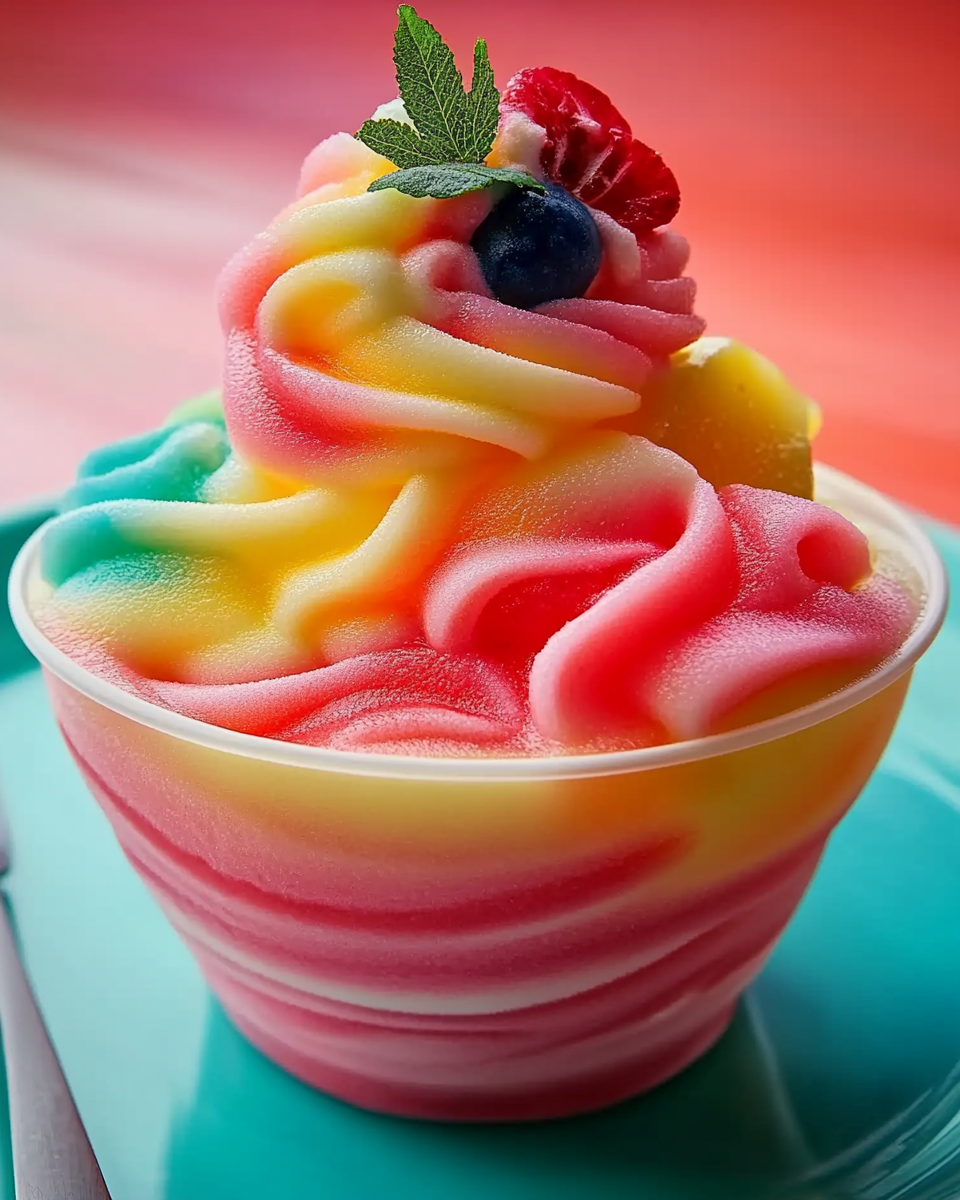 Tropical Sherbet Swirl