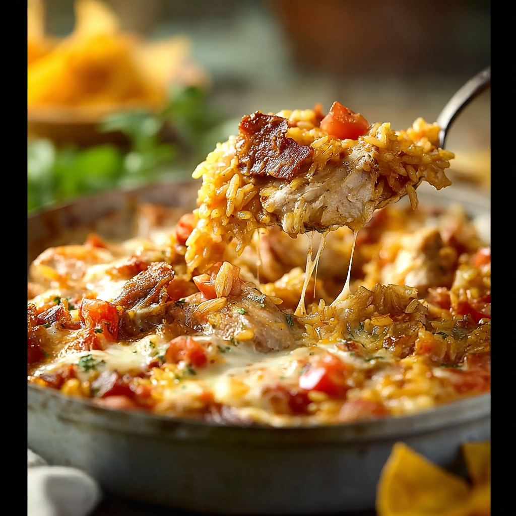 Healthy Doritos cheesy chicken casserole alternative
