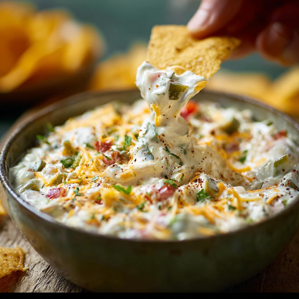 Loaded Creamy Ranch Dip