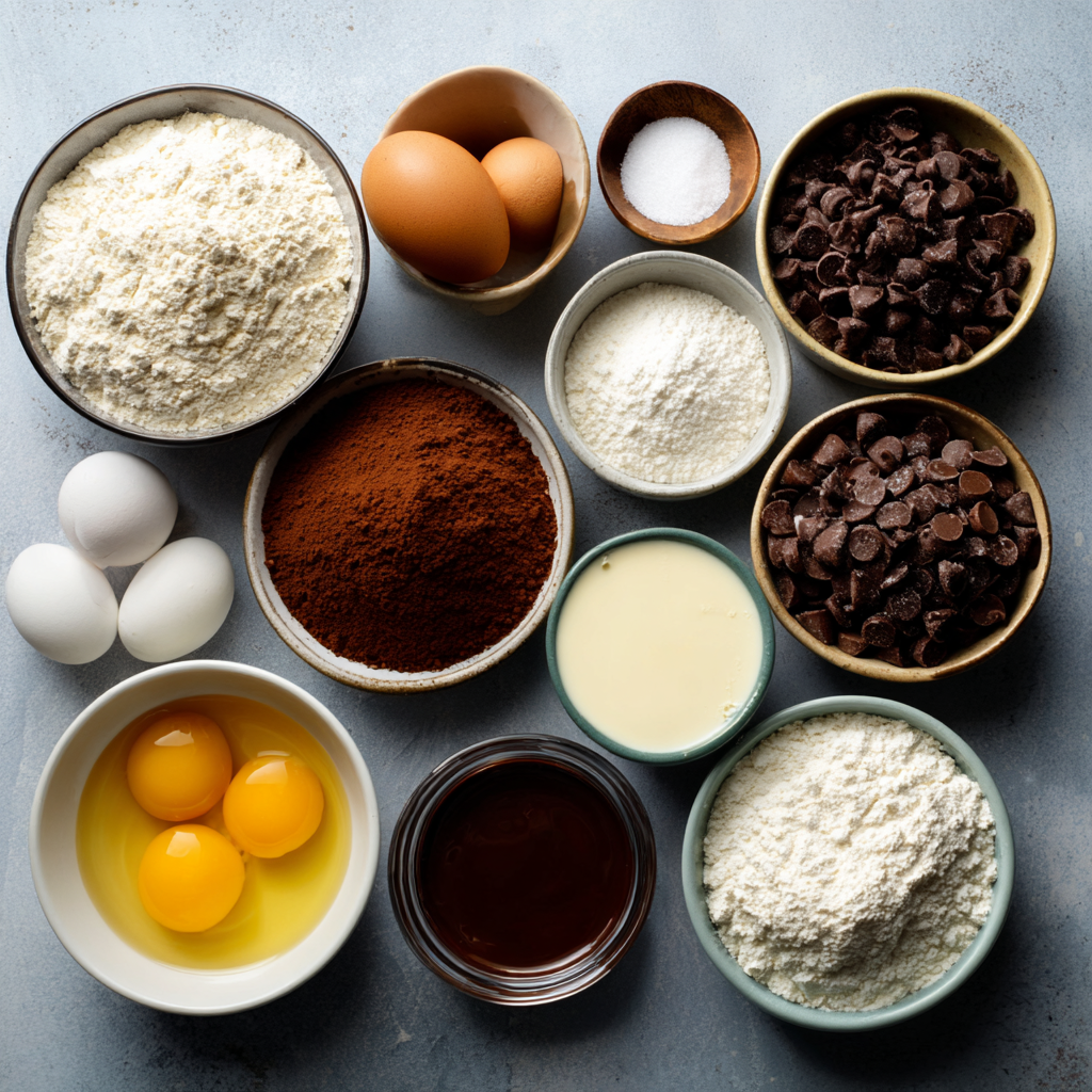 hot fudge brownie bread ingredients