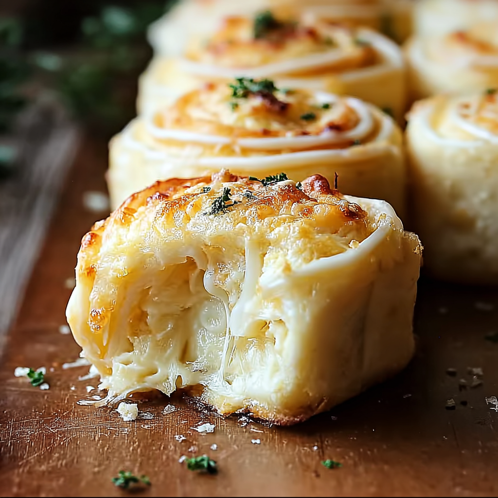 reheating cheesy garlic butter rollups in foil