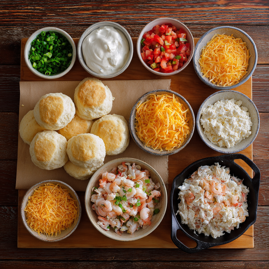 Creamy Shrimp and Crab Nacho Filling