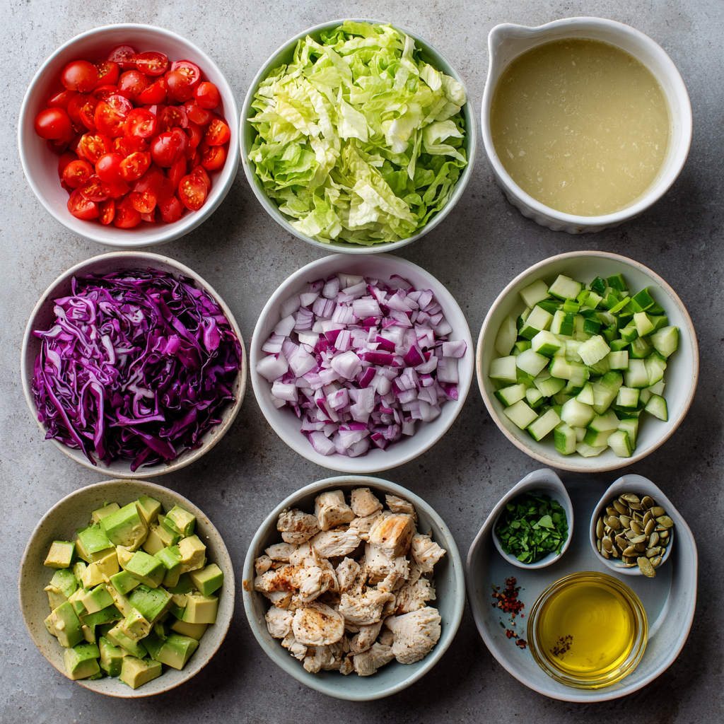 Mex salad dressing ingredients in blender