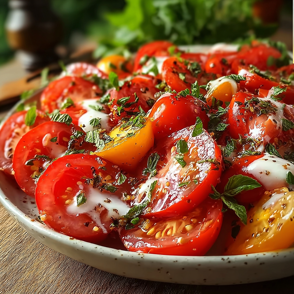  Good vs bad tomato garlic salad examples