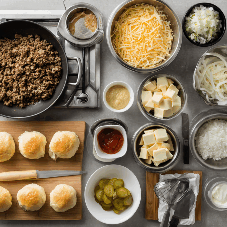 Key Ingredients That Make It Taste Like a Real Big Mac Cheeseburger Bombs
